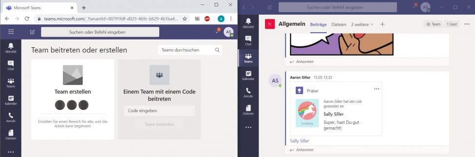 microsoft teams browser